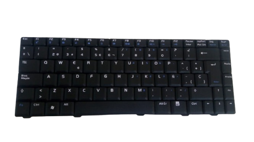 Teclado Comodore H54Z A24A / Asus F80  Español