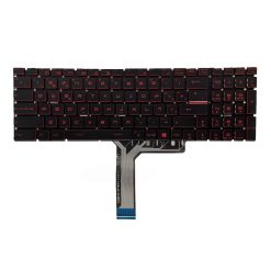 Teclado MSI GL63 GL65 GL72 LG72M GL73 Rojo con Backlight (retroiluminado)
