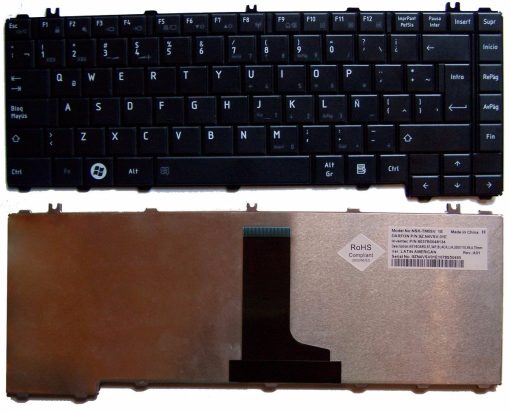 Teclado Toshiba Satellite C645 C645d L645 L745 L600