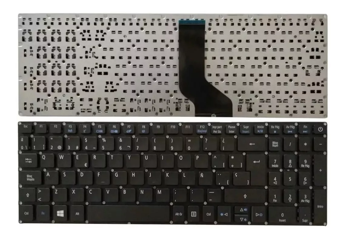 Teclado Acer Aspire 3 A315 A315-21 A315-31 A315-51 A315-52 / E5-573 E5-574 E5-575 E5-576 / V3-574 V3-575