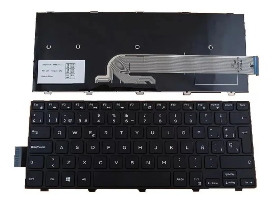 TECLADO DELL INSPIRON 14-3000 3441 3442 3443 3451 3458 ESPAÑOL