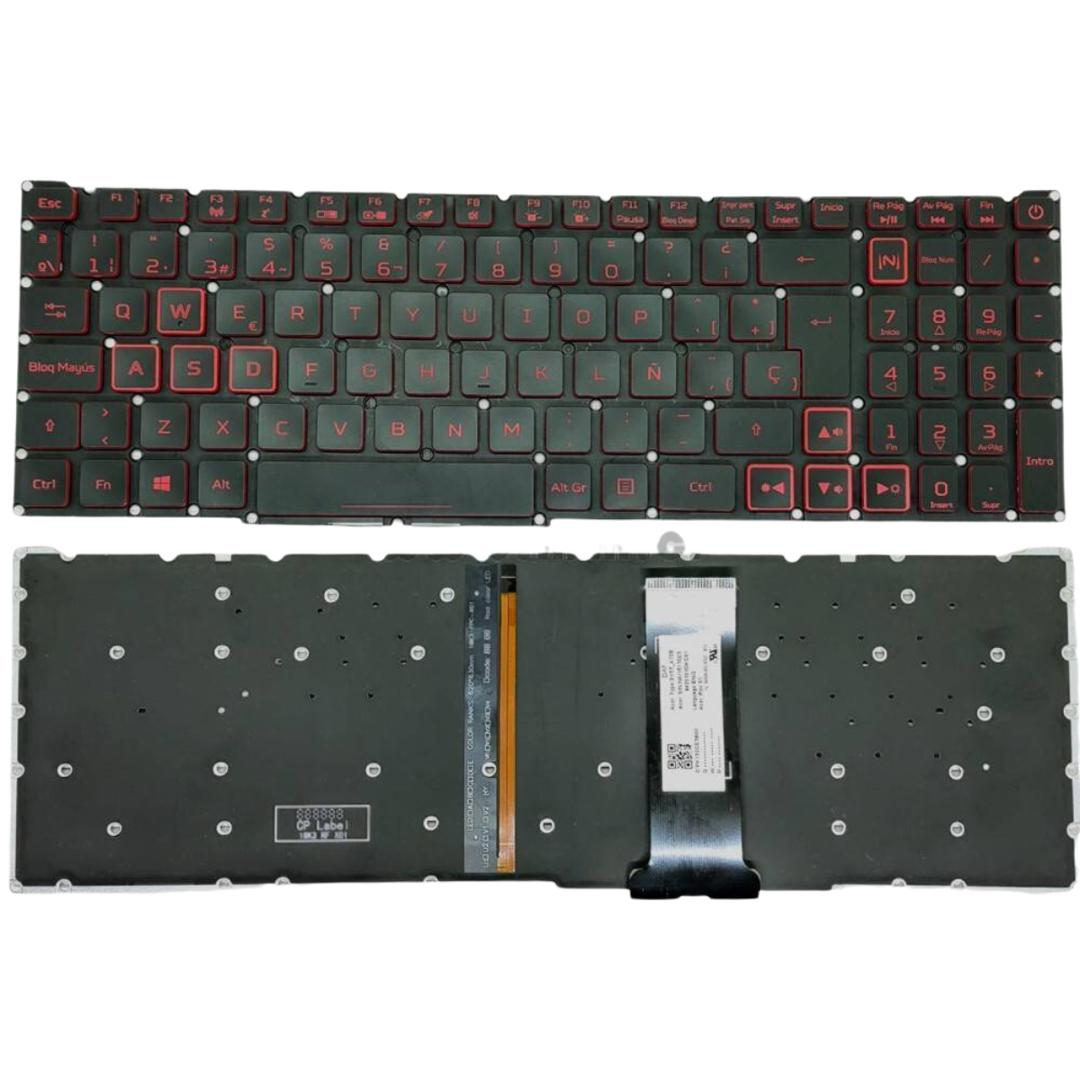 TECLADO ACER NITRO 5 AN515-54 AN515-55 AN515-56